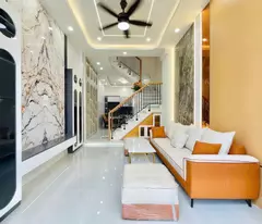 owner for sale go vap house - center, near village flower park, 45m², 3 floors reinforced concrete, good price only
