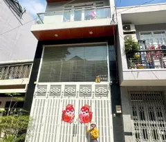owner for sale house front of car parking road, ben van don street, ward 10, district 4 - large lantern