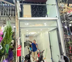 💥 owner needs to sell house front of ho thi ky street - ward 1, district 10 - 4-floor house - price 5.25 billion 💥