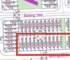 owner needs to sell plot of land a2.4 lk19 near intersection, school, investment price at thanh ha cienco 5 urban area