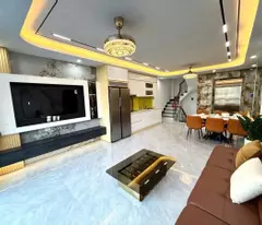 perfect residence in ngoc thuy street 48m2, 6t, 7-seat garage, fully furnished - approximately 15 billion