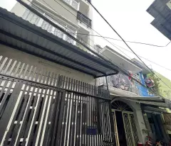 pham hung private house for sale, 2 floors, 2 bedrooms, alley close to the front of ward 9, district 8, 3 billion