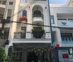 pham van hai villa - ward 2 tan binh - airport area - 5 floors - 8m always for cars ride around the house