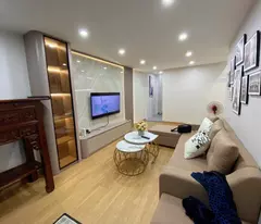 pho xom house for sale, 45m2, 5 floors, 2 alley sides, small business, immediate occupancy