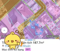phu nhuan mt for sale is 200m from phan dang luu, where the building will be built