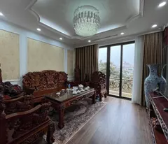 phung khoang adjacent villa, 150m2, 5 floors, high-class furniture, spacious garden, 32 billion