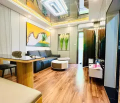 phuong mai group house for sale - beautiful house - full furniture - car parking stairs - move in immediately. acreage