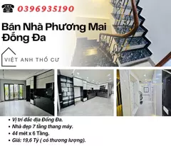 phuong mai townhouse for sale_super top cash flow_7 elevator floors_44mx6t_price: 19.6 billion_contact: 0396935190.