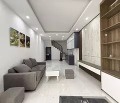 private house for sale 4.65 billion, 30m2 at tram troi, hoai duc, hanoi, fully furnished, car parked nearby