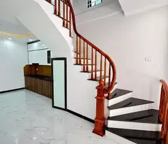 private house for sale in kim chung, hoai duc. modern single-storey, split-level construction. 9m to car