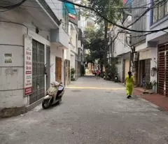 private house for sale in mai dich street, business lane house, parking car