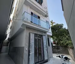 private house for sale in son dong, hoai duc 30m2. 5-storey corner lot car parked at door. 120m to the market