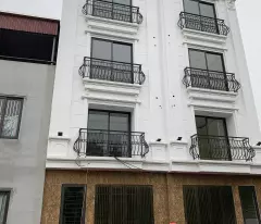 private house for sale in song phuong, dan phuong. private book of 42m2 built on 4 airy floors. car next to the house