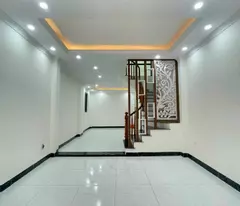 private house for sale in song phuong, hoai duc, 40m2, 4 floors. 16m away from the street market. avoid cars