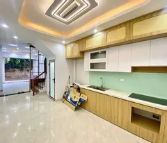 private house for sale in tan lap, dan phuong. 45m2, 4 modern split-level construction. 80m to market and school
