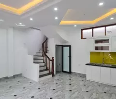 private house for sale in tan lap, dan phuong. area 42m2, 4 independent floors. corner lot, car lane, parking door