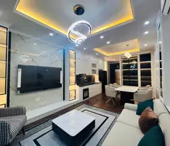 private house for sale in van khe urban area, la khe, ha dong, 52m2, 7 floors with car lift, fully furnished, 15.3
