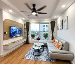 quick sale of corner apartment on the 4th floor (actually 6th floor) of vcn ct3 phuoc hai apartment building, area 70m2, pink book