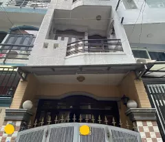 rare house for sale with spacious terraces in lam son phu nhuan, price 6.5 billion, slightly 80 million/m2