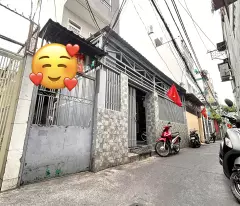 rare large house 6.3m2 - 46.1m2 - only 3.8t - ton dan street - open to the market 200 streets xom chieu - next next