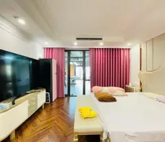residential house for sale built on nguyen xa corner lot, 5 room, 35m2, 50m street face, straight lane, 5.89 billion