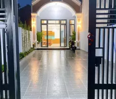 residential private pink window house for sale, 3 bedroom, price 1 billion 050, near buu long dl