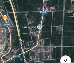 road surface land for sale dt499 217.5m2 near thanh liem district administrative center