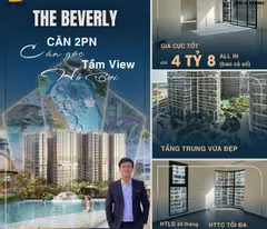 sale corner apartment with 2 bedrooms be, internal view of swimming pool area, beautiful middle floor, very good price only 4 billion 8 including book