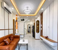 sale of 1 ground 2 floor house on ho van cong street, full indoor facilities. price 2 billion 950