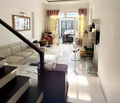 sale of 3-floor house 4m x 24m, front of street no. binh hung kdc, street 12m, approximately 8 billion
