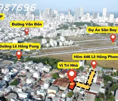 sale of 3-storey house in le hong phong alley, nha trang - 6 bedrooms - great price only 28 million/m²