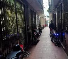 sale of 30m2 5-storey house next to fpt college on trinh van bo street