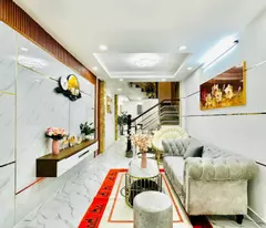 sale of house in alley no. 4, p16 go vap, 4t reinforced concrete 41.6 m2 (3.1 x 14) only 4.5 billion.