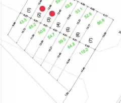sale of land frontage of vam thuat river, thanh xuan, district 12 (right on ong dung bridge)