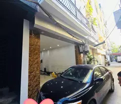 sale of le van luong's house, car in house, business, 50m2 x 6 floors, area 5m.