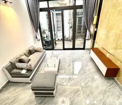sale of nguyen thi style house in district 12, 2 panels, 68m2, price 3.8 billion tl