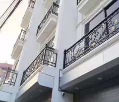 sale of quang tien house 36m, 5 floors, brand new, business alley, car sleeping in the house, next to vin