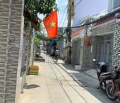 selling 1-storey house 75m2 huynh tan phat nha be, 4 bedrooms, 4 billion 95, near district 7