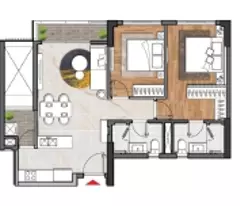 selling 2-bedroom apartment cardinal court phu my hung, handing over the house in december 2023