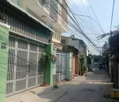 selling 2-storey bungalow with car alley, street 49, hiep binh chanh, thu duc