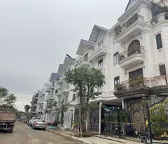 selling 3 lots of temple villas, 336m, huge frontage of 24m, 75 billion, 3-car street, hoang mai district town