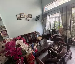 selling 3-storey house in car alley on kinh duong vuong street, district 6, 4.2x13m, price over 5 billion.q6.1.26