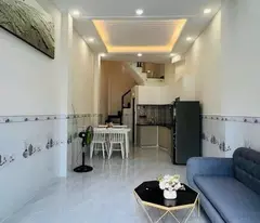 selling 3-storey house with free full furniture. hxh pham van chieu go vap 30m2, move in immediately only 3.x billion