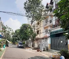 selling 4-storey front house 215m2 6*16m only 11.3 billion - binh hung residential area, binh chanh - next to district 8 bus station