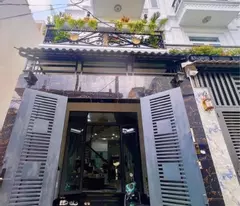 selling 4-storey house, 4x15, car alley le duc tho go vap - about 6 billion