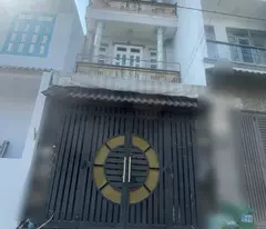 selling 4-storey house on huynh thi hai street, tch ward, district 12, area 55m2 (4mx15m) clear car alley price 4.8 billion