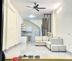 selling 40m2 4-storey house built by van tien dung with full furniture right next to tu liem swimming pool