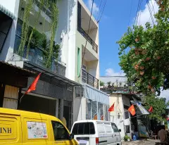 selling 5-storey house, 5 bedrooms, 7 bathrooms, 100m2, 9.6 billion, tan thoi nhat 12, district 12, hcm