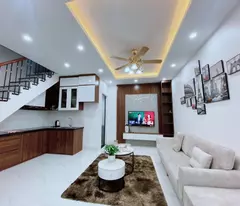 selling 5-story reinforced concrete house in district 10 - car alley - 54m2 - slightly 8 billion