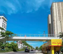 selling 6-storey house, elevator, lai xa, hoai duc, corner lot, car-friendly street, parking door